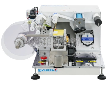 桌面式对折贴标机