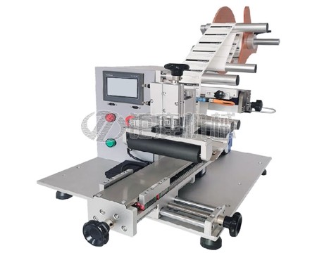 半自动平面贴标机